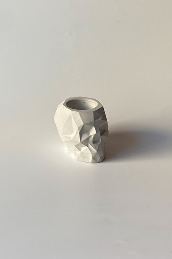 sin istanbul Skull Toothpick Holder Gray