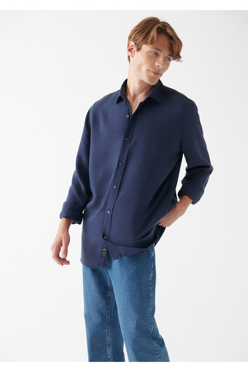 Mavi Námořnická modrá košile Slim Fit / úzký střih 0210331-70490