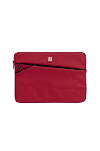Minbag Τσάντα Laptop Peter 15" Κόκκινη