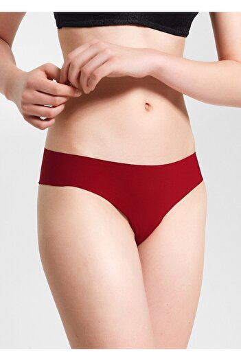 SUWEN Laser Cut Seamless Brazilian String Panties