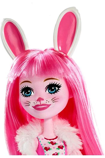 Enchantimals Mattel Enchantimals Bebek Serisi Ana Karakter Bebekler, Bree Bunny Bebek ve Twist, FXM73