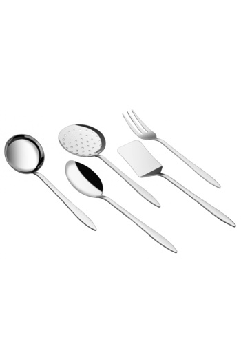 ÖZLİFE Ela 5 Piece Service Set Plain