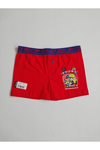 Tutku ERKEK ÇOCUK ELASTAN BOXER, ŞORT 6'LI PK.