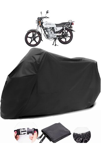 AutoEN Mondial 100 UAG Black Motorcycle Tarpaulin Waterproof Durable Fabric