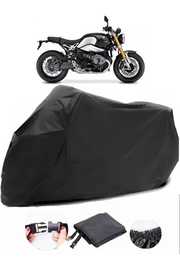 AutoEN BMW R Nine T Black Motorcycle Tarpaulin Waterproof Durable Fabric