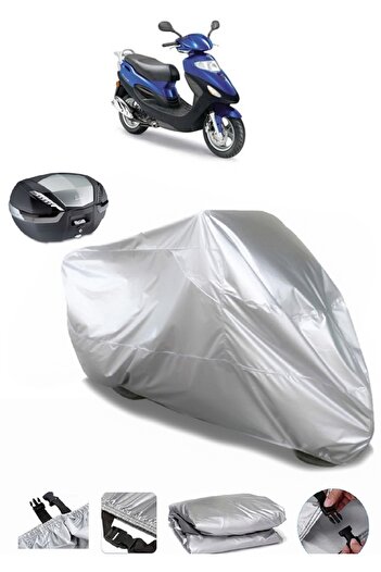 AutoEN Kymco Movie XL 125 Rear Bag Compatible Motorcycle Tarpaulin Luxury Quality Thick High Quality