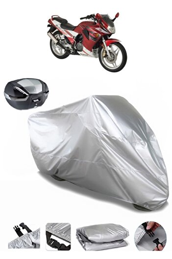 AutoEN Kanuni Racer 200 Rear Bag Compatible Motorcycle Tarpaulin Luxury Quality Thick High Quality