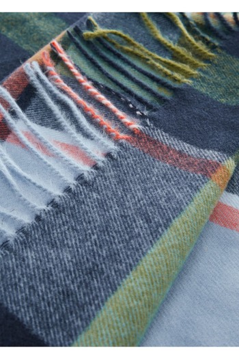 MANGO Woman Plaid Scarf