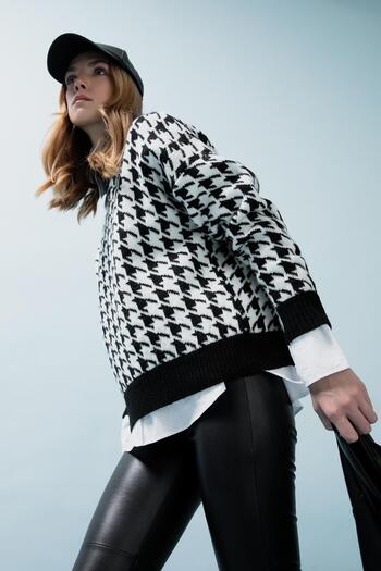 DeFacto Pulover Relax Fit Half Turtleneck