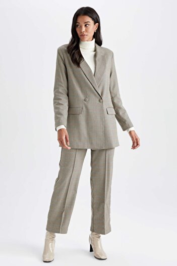 DeFacto Kalhoty Straight Fit Y6016az22wn
