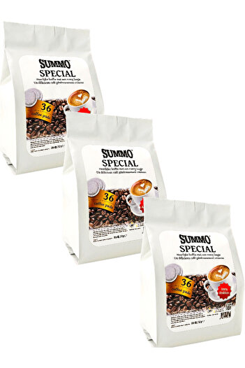 SUMMO Senseo Pod Special Pod Brown 108 Pieces (3x36 Pod)