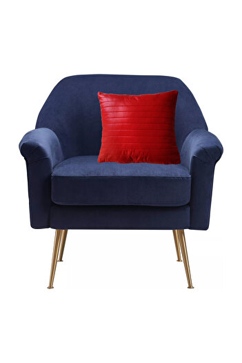 Evdepo Home Red Decorative Throw Pillow Cover 40x40 cm