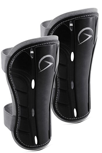 Telvesse Football Shin Guard 2 Pieces Shin Guard Sports Football Shin Guard Double Velcro S