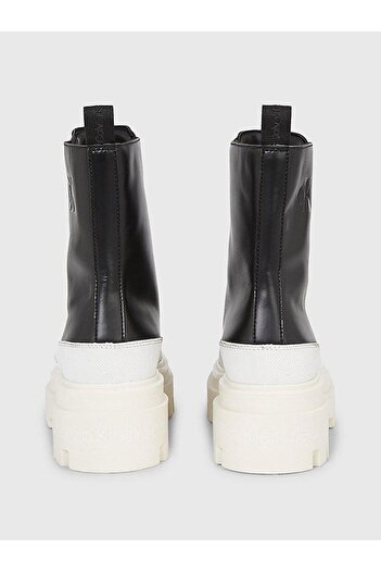 Calvin Klein FLATFORM LACE UP BOOT LTH Kadın Bot