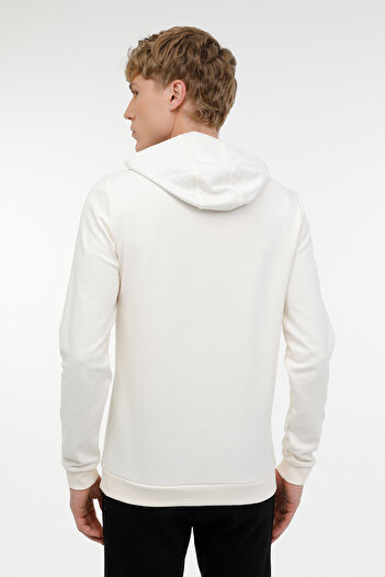lumberjack ML ARON 17SD4004 3PR Ecru Men's Sweatshirt