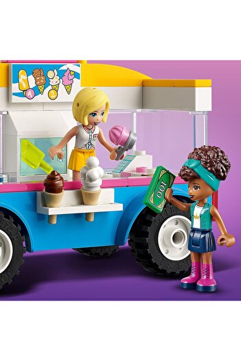 LEGO ® Friends Dondurma Kamyonu 41715 - 4 Yaş ve Üzeri Çocuklar için Oyuncak Yapım Seti (84 Parça)