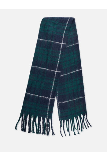 Colin's Green Plaid Patterned Women's Scarf