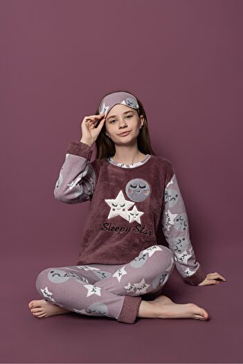 Asel Children's Fleece Pajama Set
