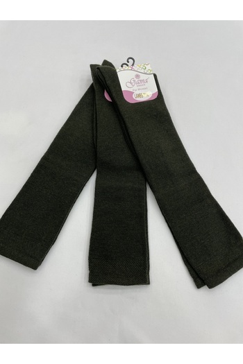 Gama Çorap 3 Pieces Genuine Lamb Wool Long Below the Knee Thick Winter Women's Socks