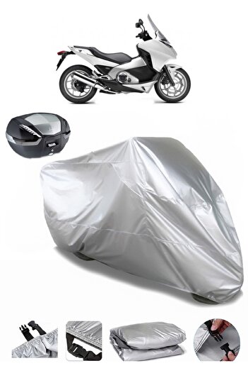 AutoEN Honda NC 700 DC Integra Rear Bag Compatible Motorcycle Tarpaulin Luxury Quality Thick High Quality