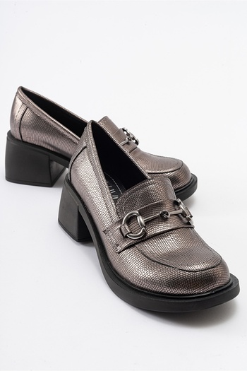 Luvi SONO Platinum Patterned Women's Shoes
