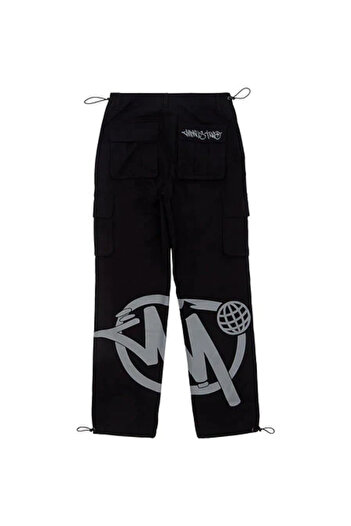 Gofeel Harajuku Minus Two Kargo Cepli Street Bol Paça Baggy Unisex Pantolon