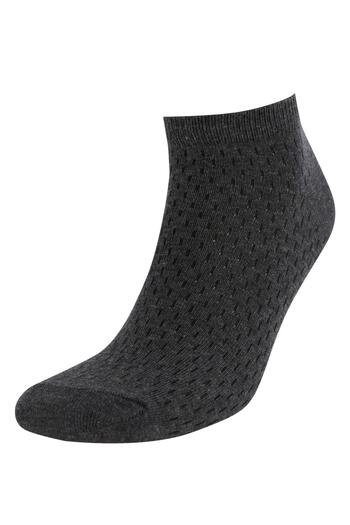 DeFacto Men's 5-Piece Booties Socks J6430Azns