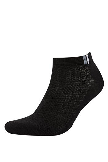 DeFacto Men's 3-Piece Cotton Booties Socks W7913azns