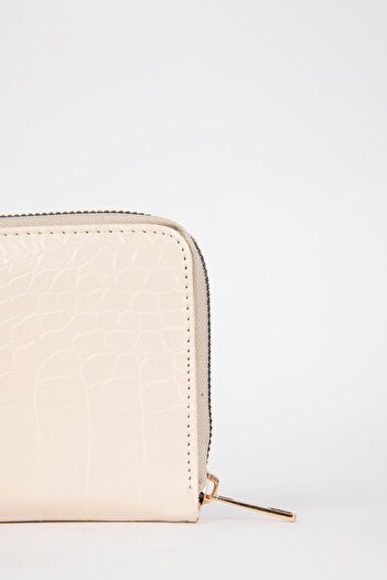 DeFacto Patterned Faux Leather Women's Wallet - V8556az21au