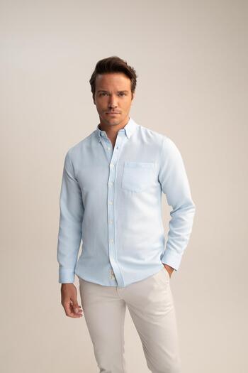 DeFacto Slim Fit Long Sleeve Shirt