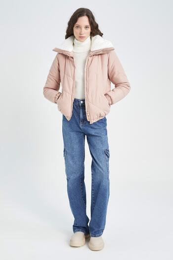DeFacto Polar Lined Relax Fit pufferkabát