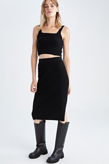 DeFacto Strappy Crop Knitwear Undershirt