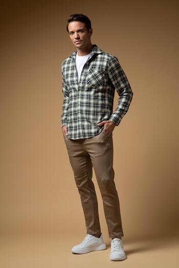DeFacto Jogger Fit Lace Waist Chino Trousers