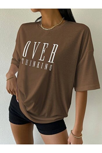 BENROMA Μπλουζάκι Unisex Oversize με στάμπα Over Thinning