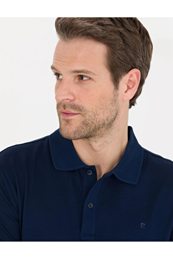 Pierre Cardin Slim Fit Polo Collar Mercerized T-shirt G021SZ011.0001567290VR054