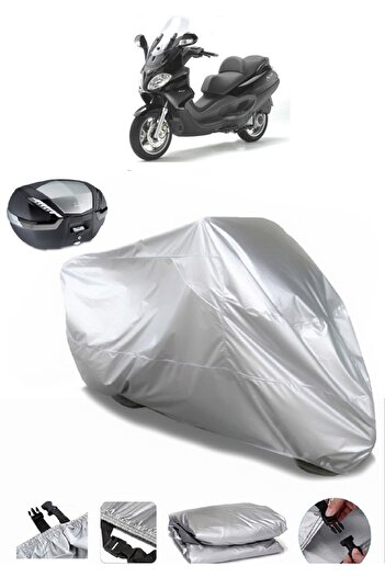 AutoEN Piaggio X9 200 Rear Bag Compatible Motorcycle Tarpaulin Luxury Quality Thick High Quality