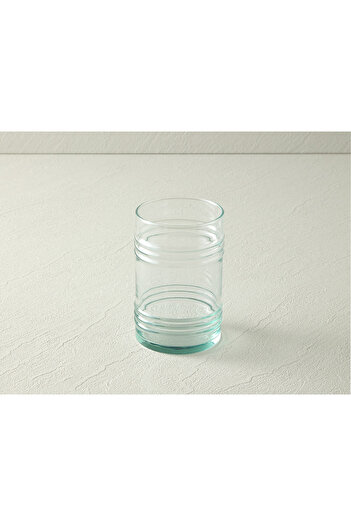 Paşabahçe Tin Can 4-Pack Glass Soft Drink Cup 490 ml Green