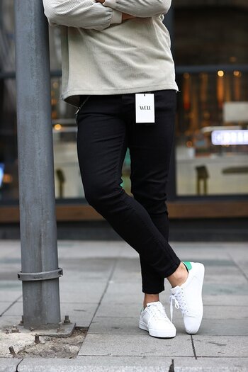 wamoss Japanese Cut Slim Fit Lycra τζιν παντελόνι 2024 Sk1