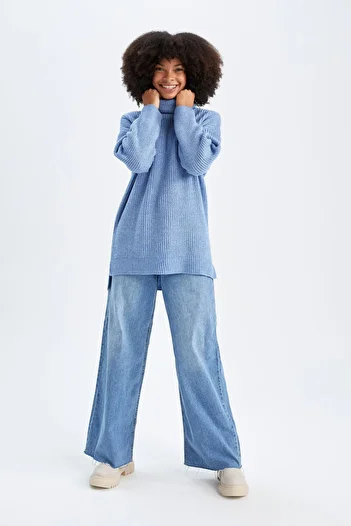 DeFacto Oversize Fit garbós tunika
