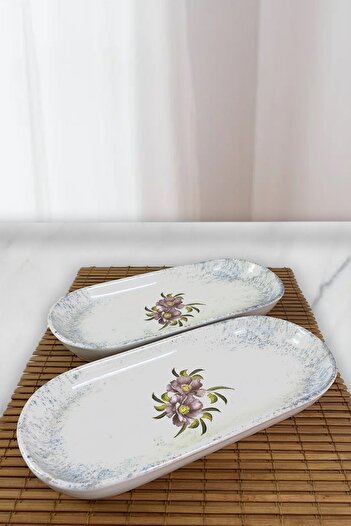 Keramika Polya Noyan Kayak Salad Plate 26cm 2 Pieces