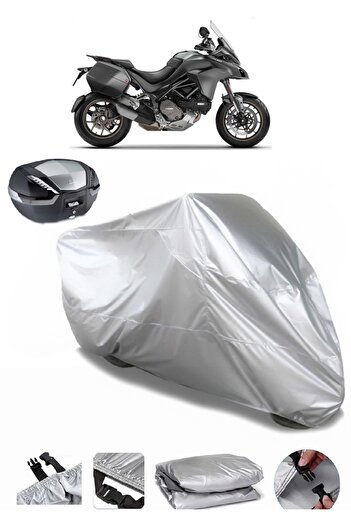 AutoEN Ducati Multistrada 950 Touring Pack Rear Bag Compatible Motorcycle Cover Luxury Quality Motor Cover