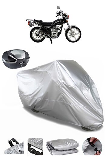 AutoEN Mondial 125 KT Rear Bag Compatible Motorcycle Tarpaulin Luxury Quality Motorcycle Tarpaulin