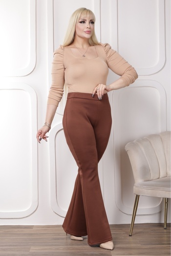 Esina Γυναικείο παντελόνι κατάδυσης / Scuba Fabric Flare Leg