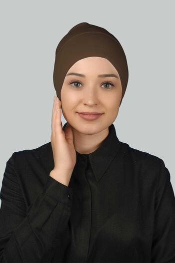 Altobeh Ready Practical Snap-on Long Pipe Hijab Cap