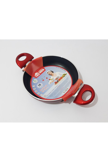 renkli çiçekler 18 CM Fireproof Non-Stick Teflon Pan Egg Pan Cooking Pan