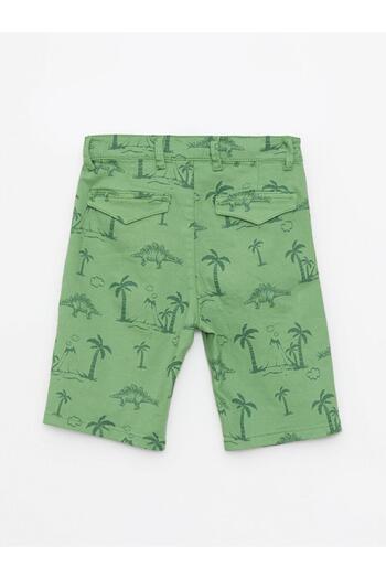 LC Waikiki Boys' Gabardine Shorts - Lcw Kids Patterned