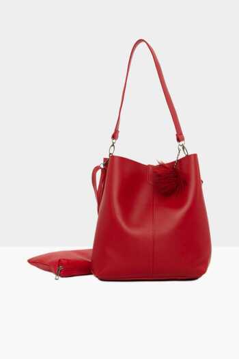 Bagmori Red Women's Magnet Snap Bag M000002770