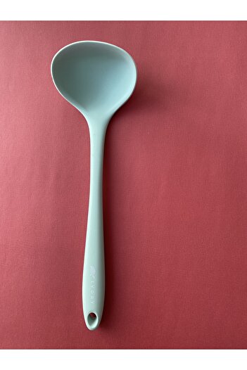 Multiamo Hard Tip Heat Resistant Fireproof Non-Stick Silicone 28 Cm Ladle 1 Piece