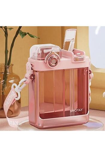 Need Shotay double eyed Bpa Free Tritan 700 ml Pastel Pink