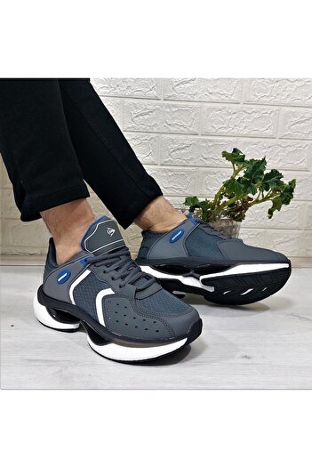 DUNLOP 2401 Füme Fuspetli Air Rahat Taban Erkek Spor Ayakkabı